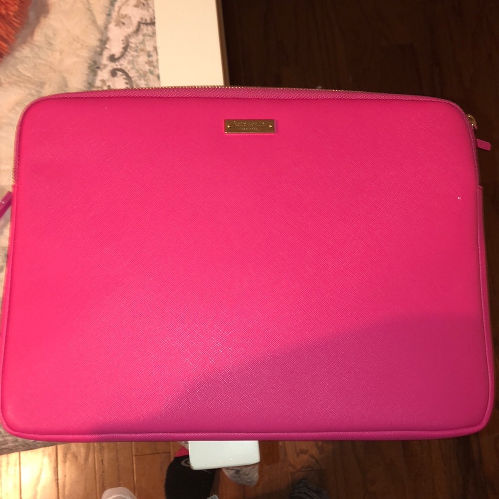 Hot pink Kate Spade 13 inch Laptop Case
